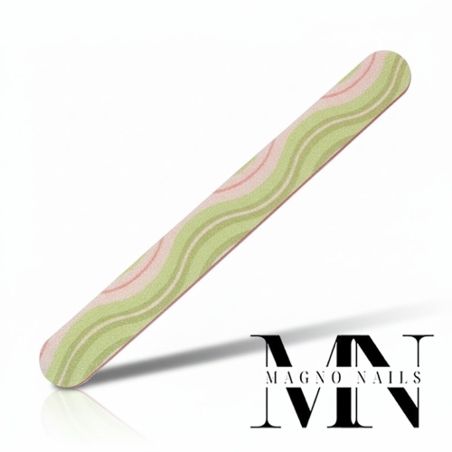 Designer Mylar Feile mit Wellen Motiv 100 /180