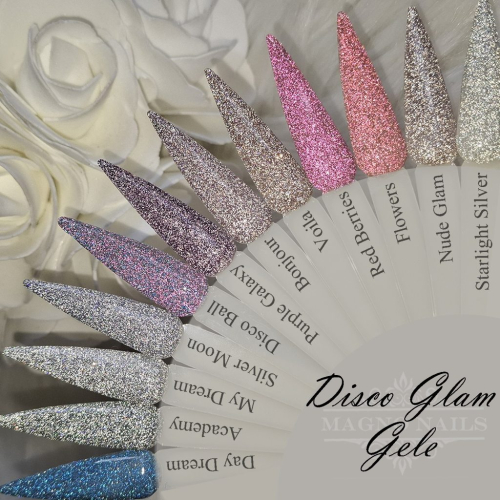 Preview: UV Gel - Disco Glam Gel - 5352 - Nude Glam