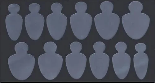 Silikon Einlegeschablone für Dual Tips Nageldesign Nägel Nails Nagelstudio Einleger