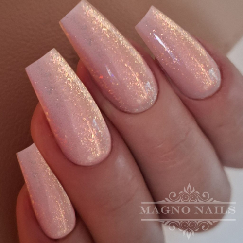 Preview: Pink Aurora Glitter Flakes Gel
