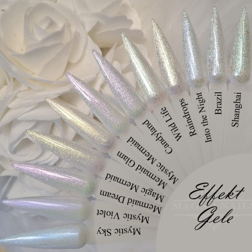 Preview: Effect Gele Übersicht - Perlmutt UV-Gele