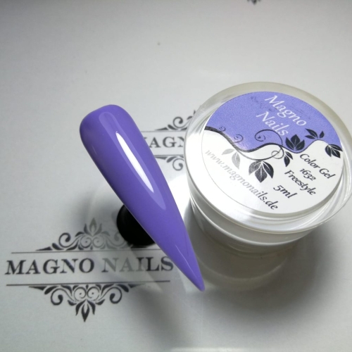 Preview: Flieder UV Gel aufgetragen deckend