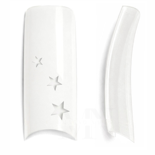 French Tips Sterne ausgestanzt gelocht gestanzt