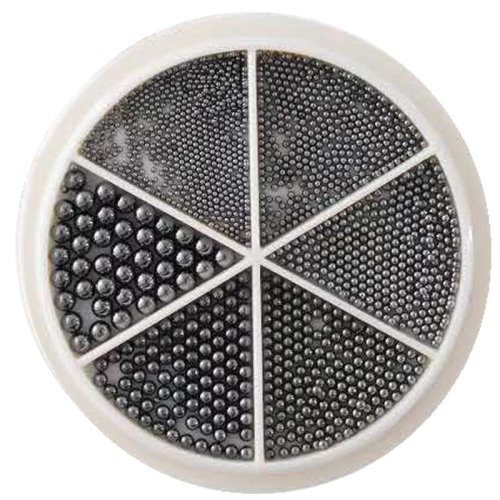 Nail Art Glasperlen - Glass Beads - in 6 Größen - black Nägel Nail art Nailart Nageldesign Nagel