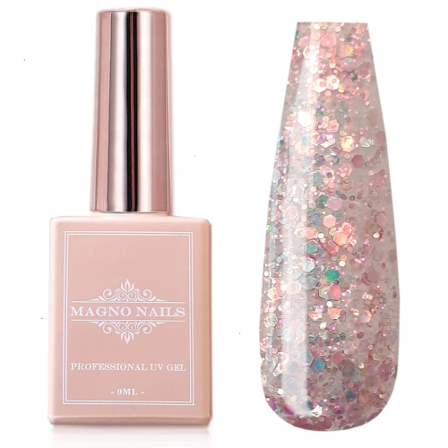 Preview: UV Gel - 6019 - Glitter Gel Lack - Funky Soul