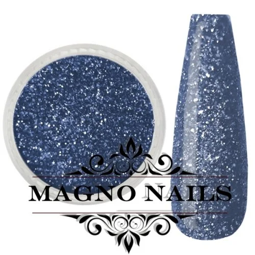 Nail Art Glitterpuder blau metallic fein Nägel Nails Nailart Nageldesign Nagel