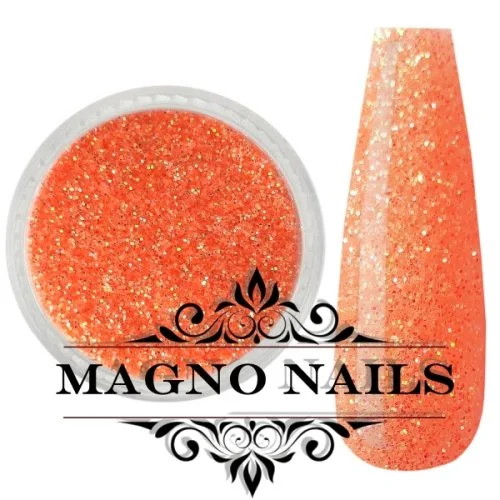 Nail Art Multi Glitter - korallenrot fein fein Nägel Nails Nailart Nageldesign Nagel Glitzer