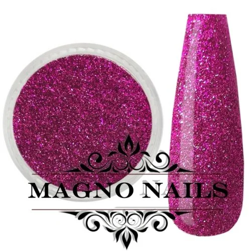 Nail Art Glitterpuder fuchsia metallic fein Nägel Nails Nailart Nageldesign Nagel