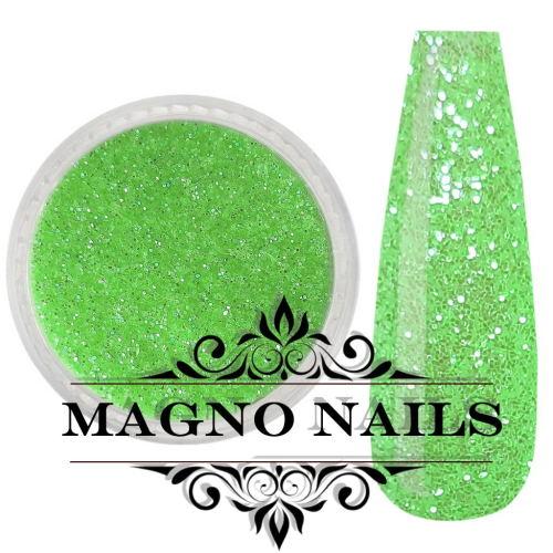 Nail Art Multi Glitter apfelgrün fein fein  Nägel Nails Nailart Nageldesign Nagel Glitzer