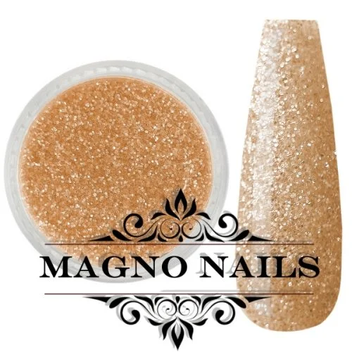 Nail Art Glitterpuder lachs fein Nägel Nails Nailart Nageldesign Nagel Glitzer