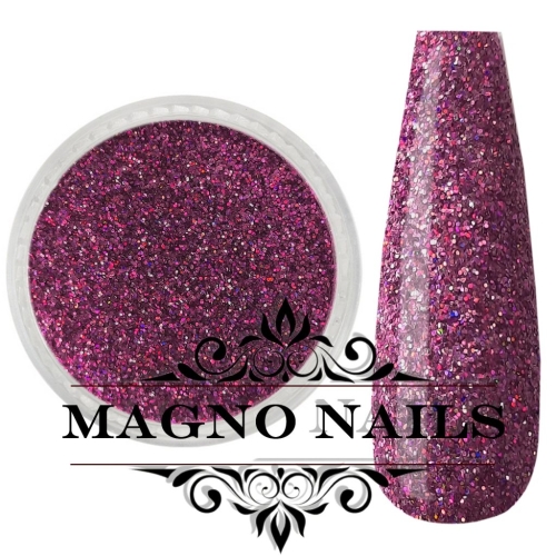 Nail Art Glitterpuder pink hologramm fein Nägel Nails Nailart Nageldesign Nagel Glitzer