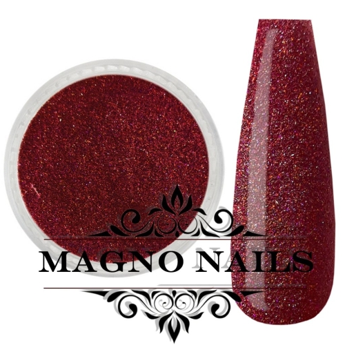 Nail Art Glitterpuder weinrot hologramm fein Nägel Nails Nailart Nageldesign Nagel Glitzer