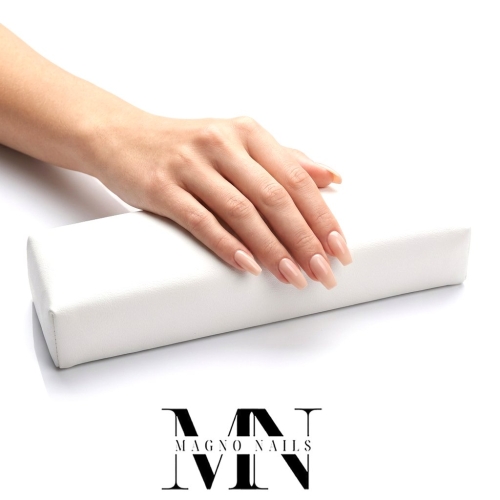 Handauflage Kunstleder weiß Nail Nagelstudio Hilfsmittel Ausstattung Nägel