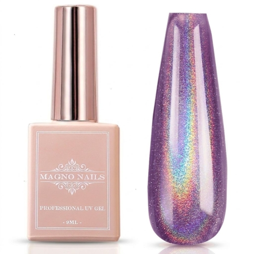 UV Gel - Holographic Cat Eye - 4503 - Unicorn Violet