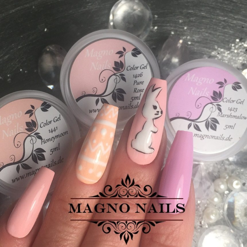 Preview: Osternägel - Pastelnägel - Pastel lila