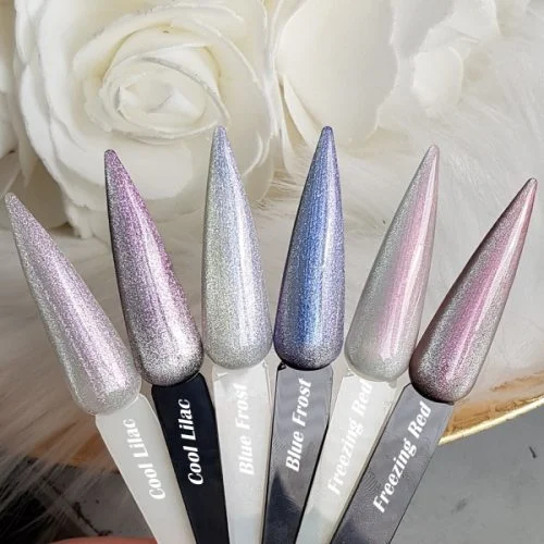 UV Gel - 5104 - Ice Cat Eye Gel - Blue Frost 9ml