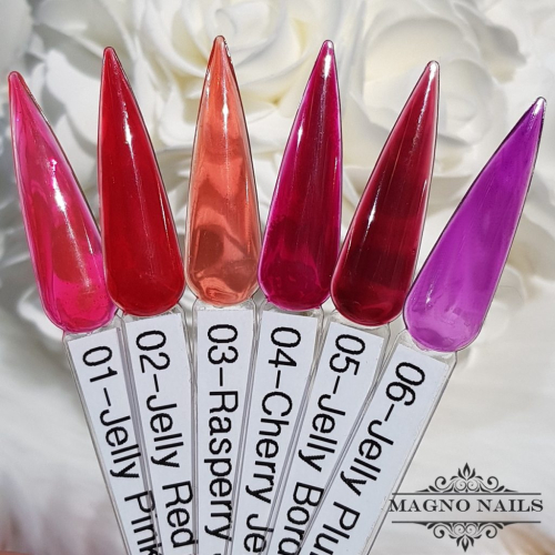 Preview: UV Glas Gel - Vitrage Gel - 06 - Jelly Plum