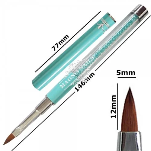 Designer Fullcover Pinsel Pinsel Gr.4 - Katzenzunge