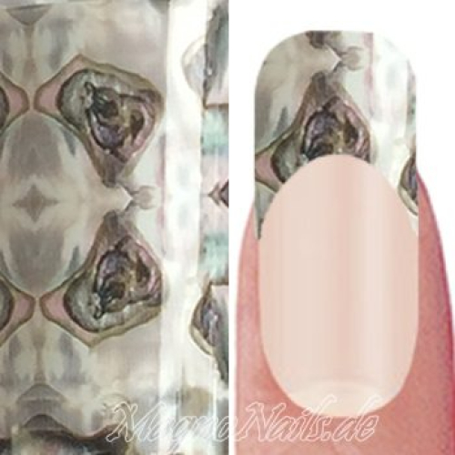 Nail Art Transfer Folie 1m - Nail Foil - Perlmutt Nagelfolie Nageldesign Folie Tranferfolie Nailart