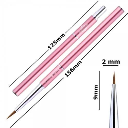 Designer Nail Art Pinsel - Nail Art Brush 002 Nageldesign Nägel Nail