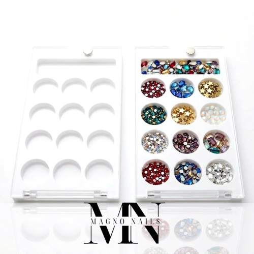 Preview: Nagelstudio Sortierbox Crystal Box Sortierbox