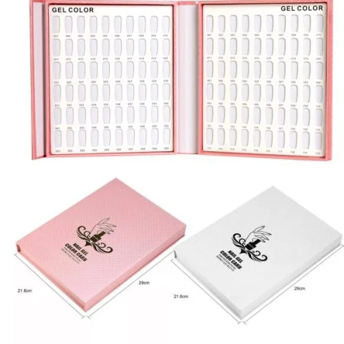 Design Nail Art Buch - Präsentations Display mit 120 Tips