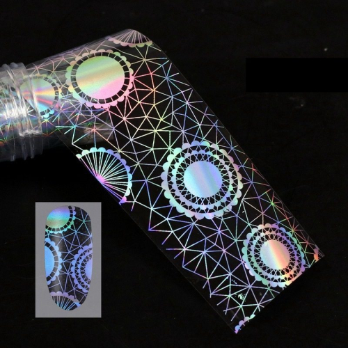 Nail Art Transfer Folie 1m - Nail Foil -  Holographic Nailart Nails Nägel Schmuck TransferFolie Nagelfolie Nageldesign