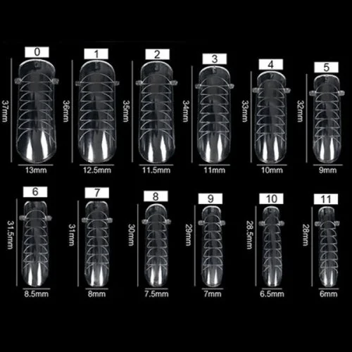 Mandel Form Popit Dual System Tips in einer Box