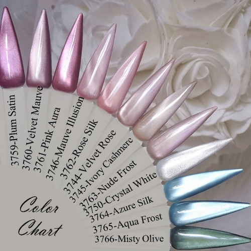 Preview: Ceramic Cat Eye Gele - ColorChart Palette Nägel