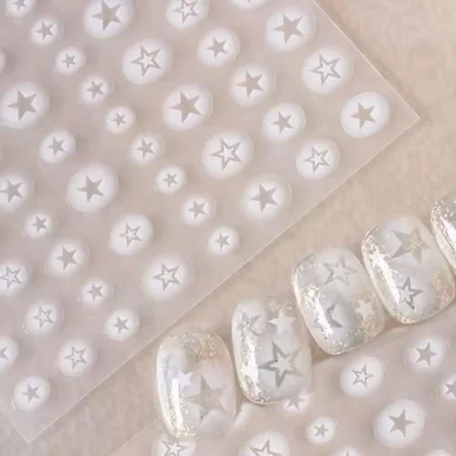 2D French Line - Ombré French Sticker alle Farben