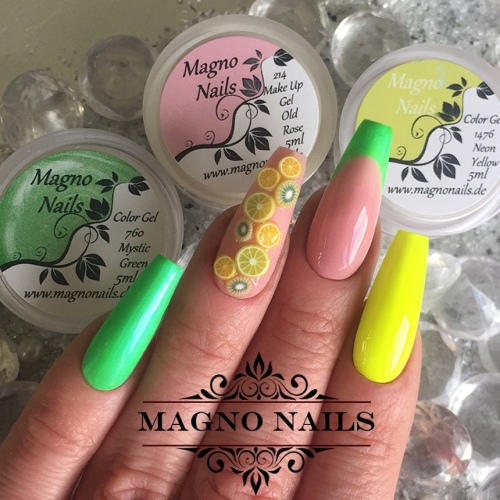 Preview: Nageldesign für den Sommer mit Neon Fimo