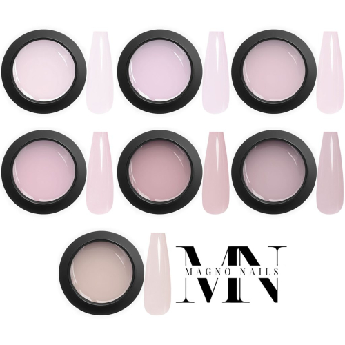 Preview: No File Make Up Gel Test Set - 7-teilig