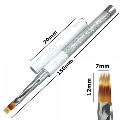 Ombre Babyboomer Fächer Pinsel Nagelstudio Nägel Nageldesign