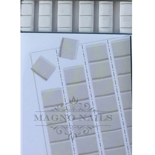 Wiederablösbare Klebepads - Klebeknette weiss - 102Stück Paterfix