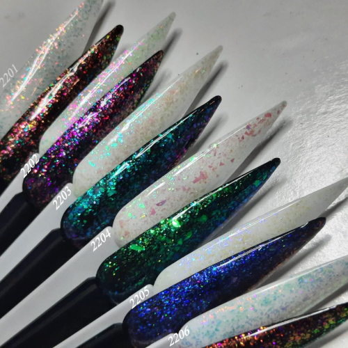 Preview: Aurora Flackes in Effect Gel in Flaschen