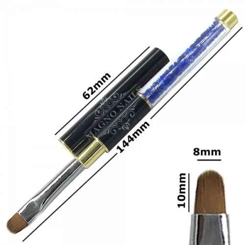 Designer Modellage Gel Pinsel rund Gr. 8 Nageldesign Nägel Nail