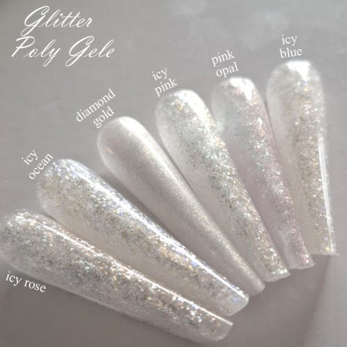 Preview: Professional Polyacryl Gel - Polygel - Acrylgel icy ocean