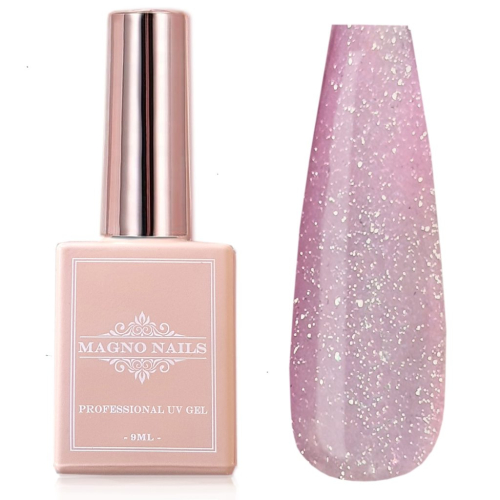 Preview: UV Gel - Disco Glam Gel - 5339 - Pastel Lilac