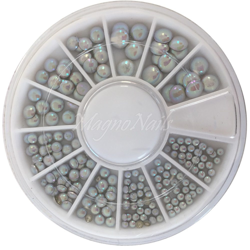 Einlegemotive rund in einer Rondell Nails Nailart Nögel