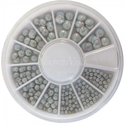 Einlegemotive rund in einer Rondell Nails Nailart Nögel