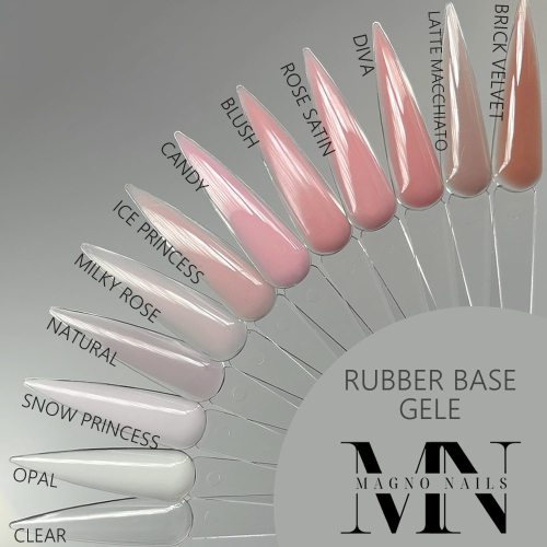 Preview: Flexible Rubber Base - Basegel - Haft Gel - Brick Velvet