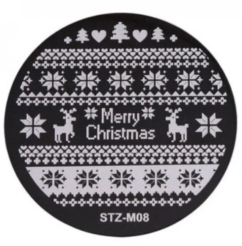 Nail Art Stamping Schablone - STZ-N02- STZ-N02