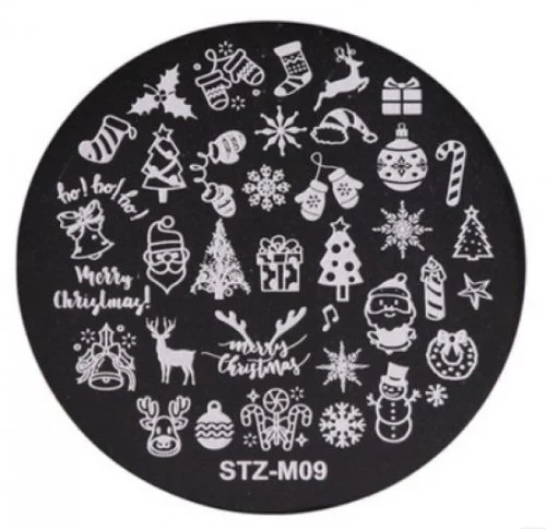 Nail Art Stamping Schablone - STZ-N02- STZ-N02