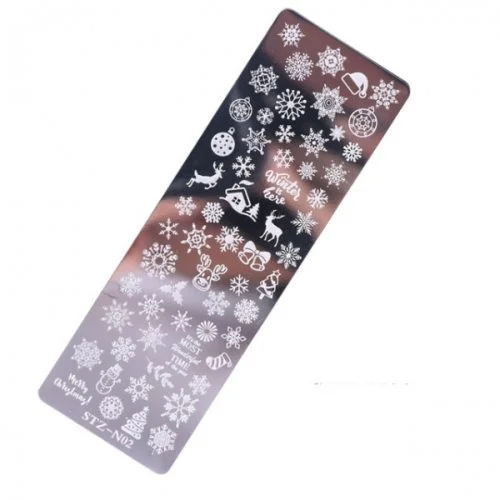 Nail Art Stamping Schablone - STZ-N02- STZ-N02