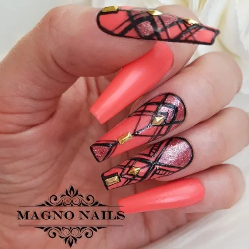 UV Gel - 3101 - Night Glow Gel - Sexy Coral