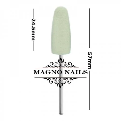 Silikon Polierer - Polier Bit - Oliv - 600Grit