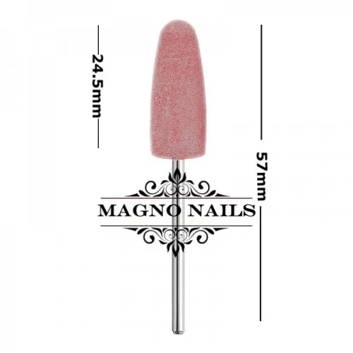 Silikon Polierer - Polier Bit - Rosa - 400Grit