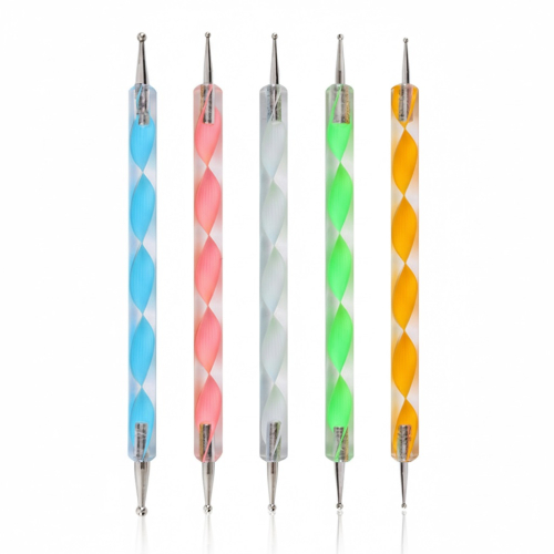 5 x Nail Art Spot Swirl Dotting Tool