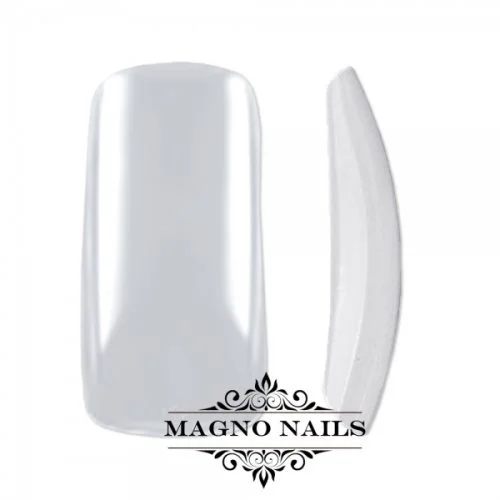 500 x Fullcover Square Tips in einer Box klar Full Cover Nageltips