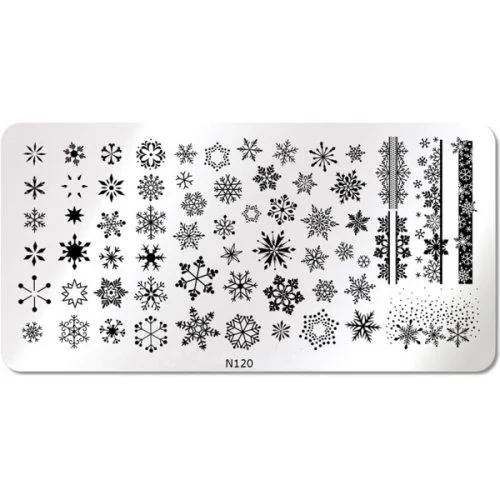 Nail Art Stamping Schablone - STZ-N02- STZ-N02